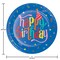 Creative Converting Hats Off Birthday 'Happy Birthday' Hats Dinner Plates, 96PK 372501 - alternate 2